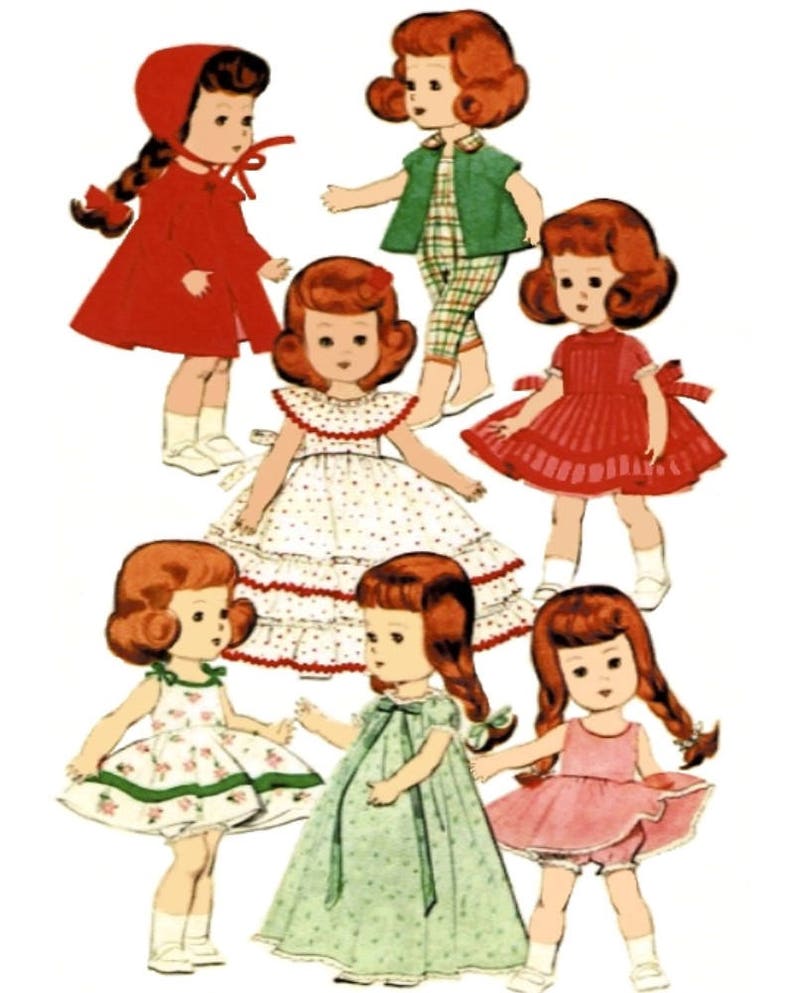 Lingerie Lou Doll Clothes Pattern Vogue 7972 PDF Instant | Etsy