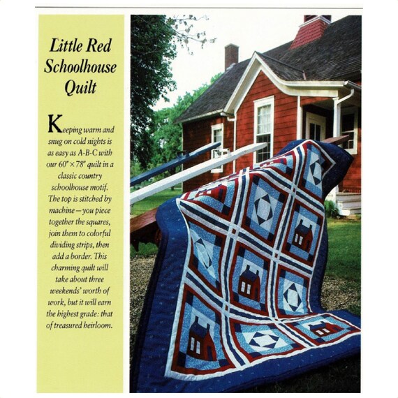 schoolhouse quilt pattern