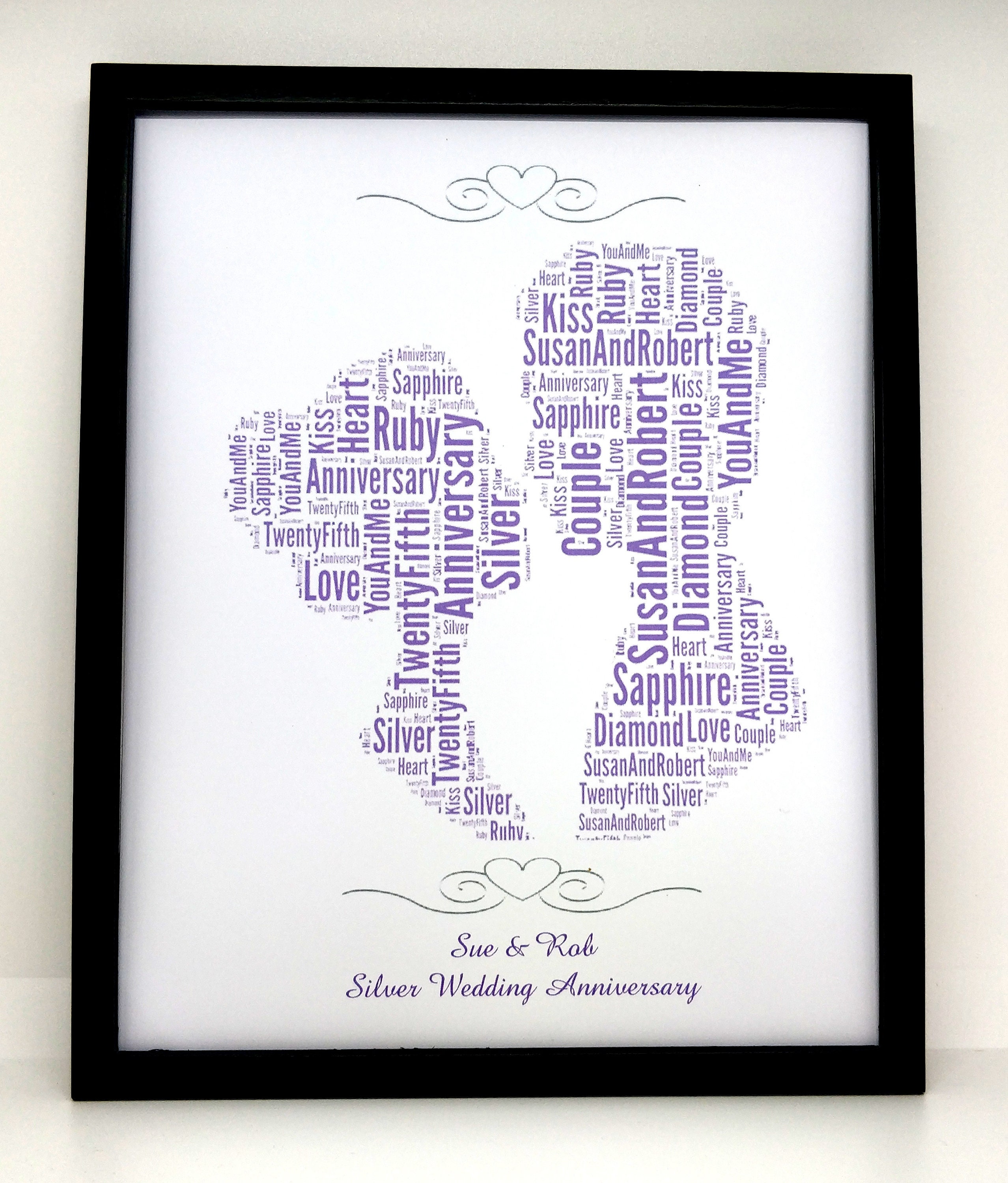 Details about   Same Sex Word Art For Couple Personalised Anniversary Gifts Keepsake Gay Present 