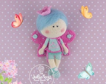 Little Princess and Little Butterfly  -  crochet pattern