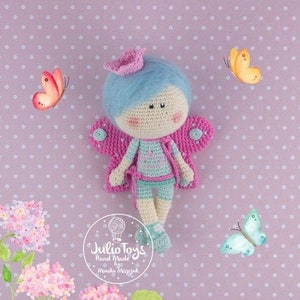 Little Princess and Little Butterfly crochet pattern image 1
