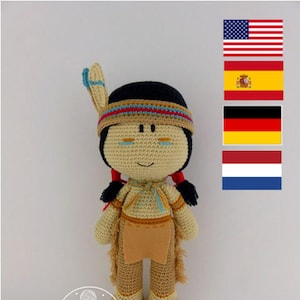 Cochise  Indian  -PDF crochet pattern