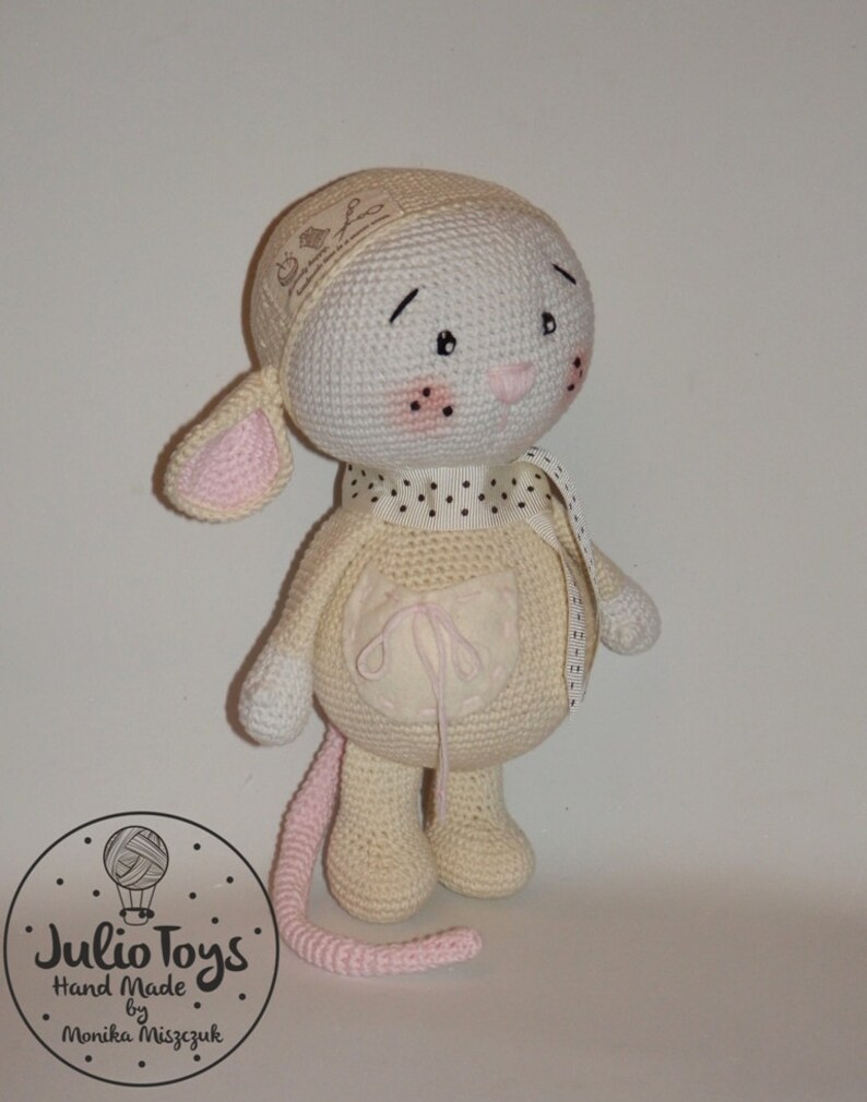 Glutton Mouse crochet pattern image 2