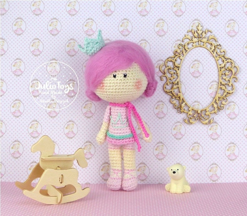 Little Princess and Little Butterfly crochet pattern image 2