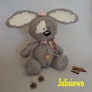 Bunny  crochet  PDF pattern