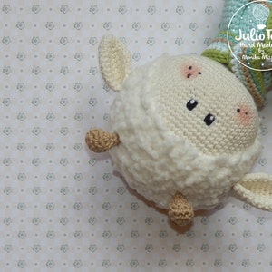 Crochet Spring Lamb PDF pattern image 4