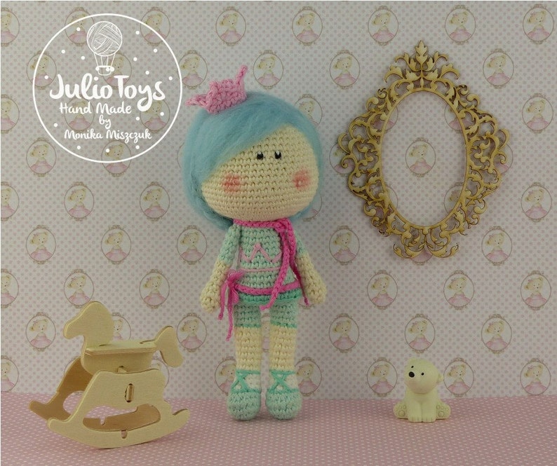 Little Princess and Little Butterfly crochet pattern image 3