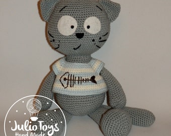 Cat Matt - crochet-  PDF Pattern