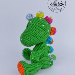 Dino crochet dinosaur PDF pattern image 5