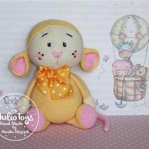 Glutton Mouse crochet pattern image 1