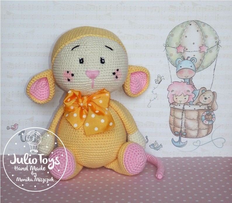 Glutton Mouse crochet pattern image 1