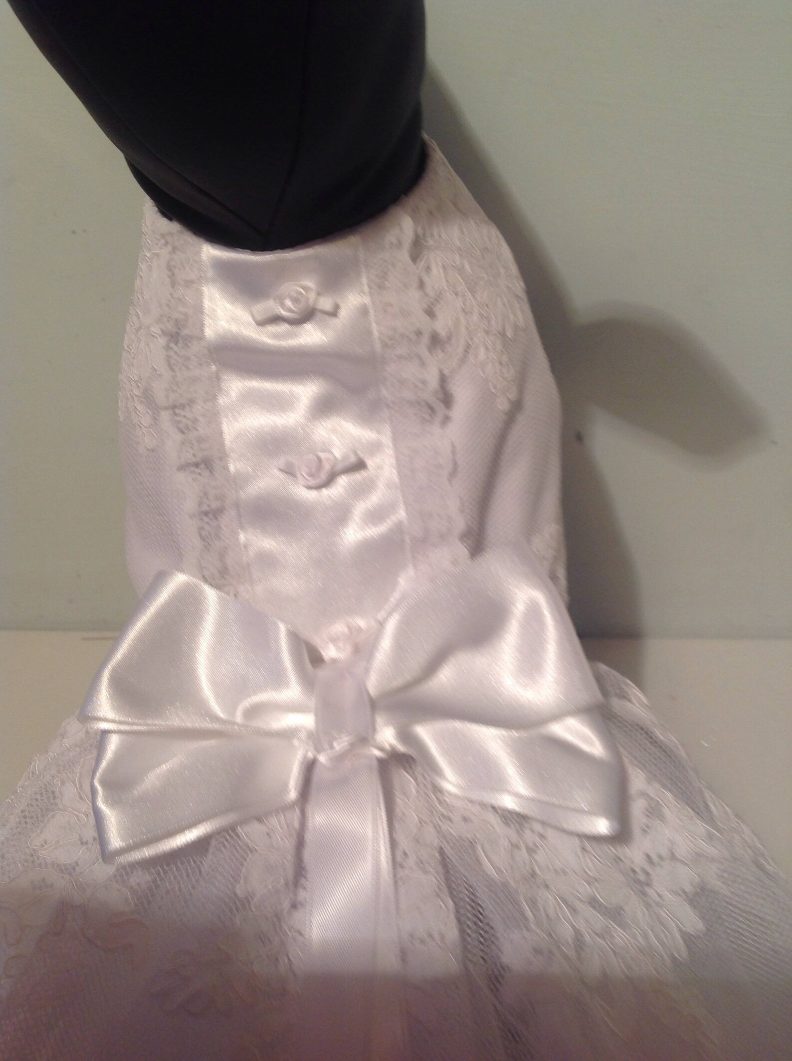 Designer Dog White Wedding Dress Puppy Dog Dress Custom Made | Etsy