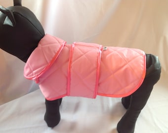 Waterproof dog coats for all small breed dogs, padded dog coat, stylish dog coats, washable dog coats, Custom made dog coats, pet clothes