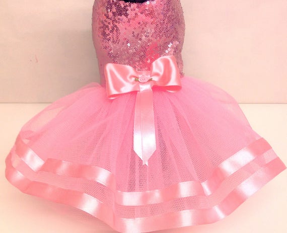 ANIAC Vestido Bordado Para Perro Pequeño, Vestido Tutú De Princesa Con