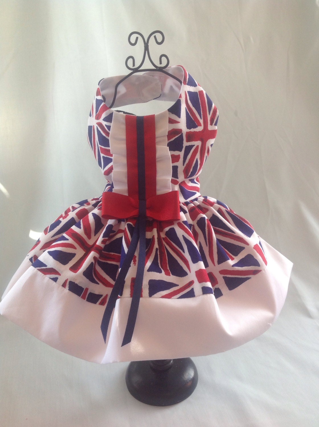 Girls British Flag Dress - Etsy