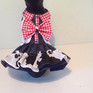 Costume da cowgirl per tutti i cani di piccola taglia, vestiti per cani firmati, abiti su misura per cani, costume da chihuahua per cani, cucciolo domestico