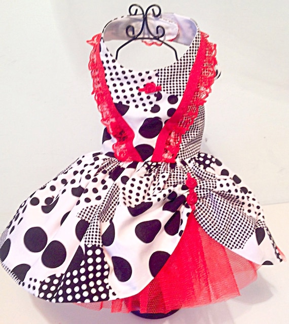 Valentine hearts dog dresses for small breed dogs designer Etsy