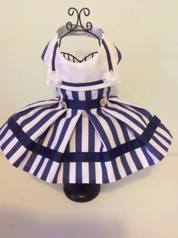 Sailor Dog Dresses for Small Breed Dogs, Designer Dog Clothes, Custom Dog  Outfits, Holiday Party Dresses, Pet Clothes, Dog Dresses, XS Dress - Etsy
