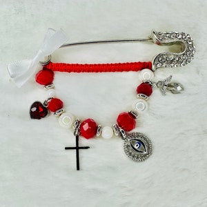 Segurito Rojo para Embarazada / Rote Schwangerschaft Pin