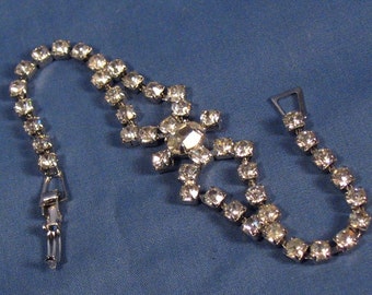 Vintage Rhinestone Bracelet