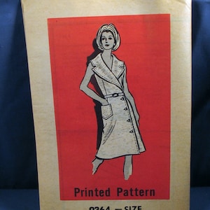 Vintage Sewing Pattern 9364 Misses Dress Size 14