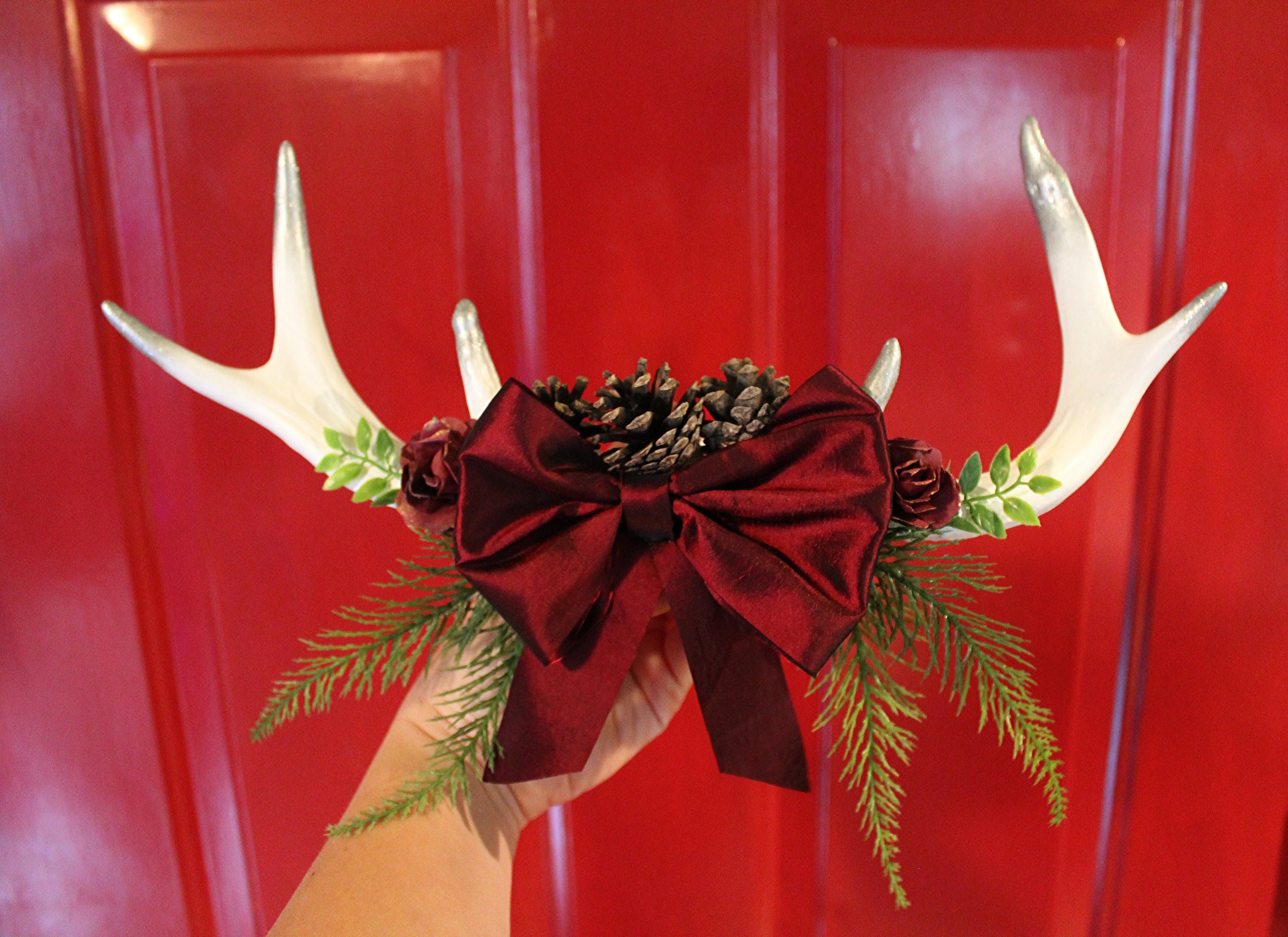 Real Deer Antler Home Decor Etsy