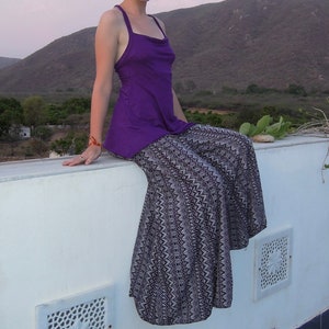 High waisted flares 70s pants Flared pants Wide leg pants Hippie pants Ninja flares Alternative clothing Unisex flares Bell bottoms