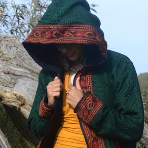Tribal outerwear top