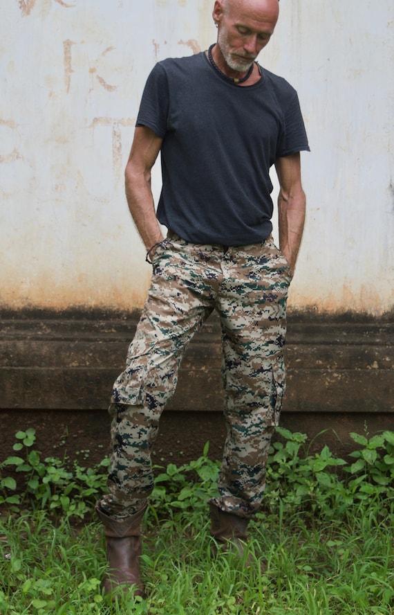 Cheap mens camo best sale pants
