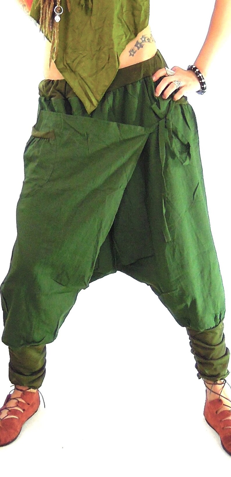 Palazzo Pants Harem Pants Hippie Pants Yoga Pants Wide Leg Etsy
