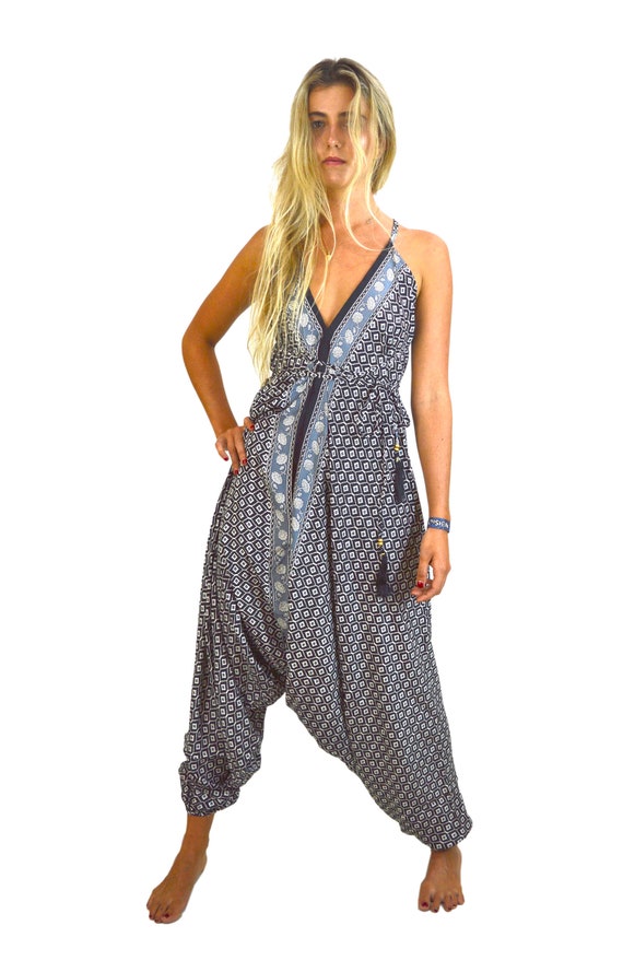 bohemian harem jumpsuit