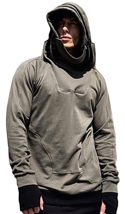Sudadera capucha ninja futurista ropa post - Etsy España
