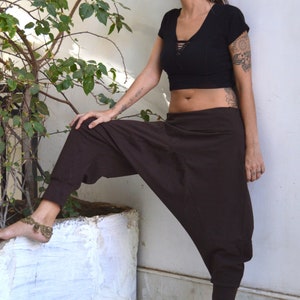 Palazzo pants Medieval pants Jodhpurs Tribal fusion pants Alternative clothing Hippie pants Yoga pants image 9