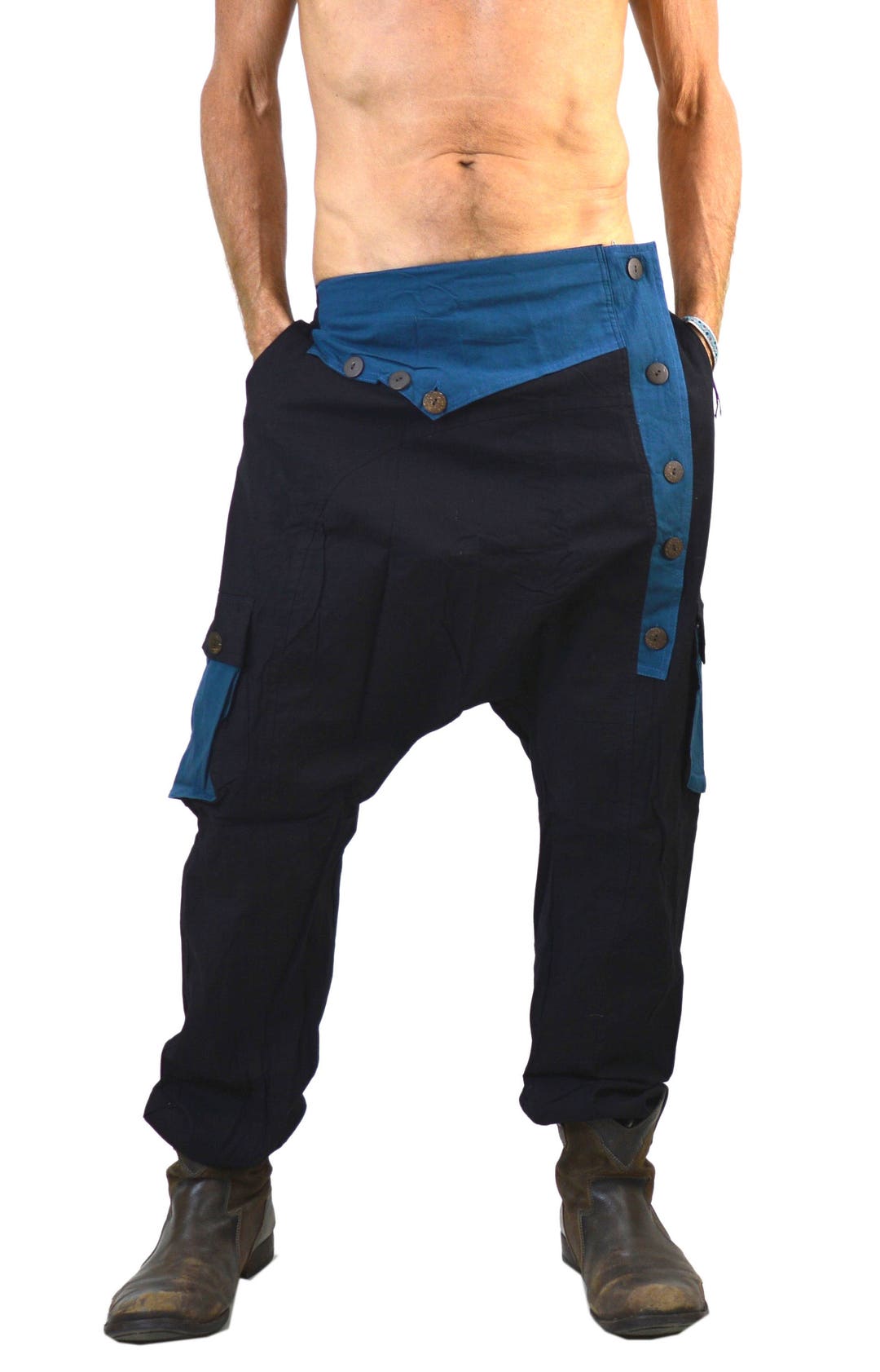Drop Crotch Pants Men Cargo Pants Alternative Clothing Mens Cargo Pants drop-crotch-pants-men-cargo-pants-alternative-clothing-mens-cargo-pants