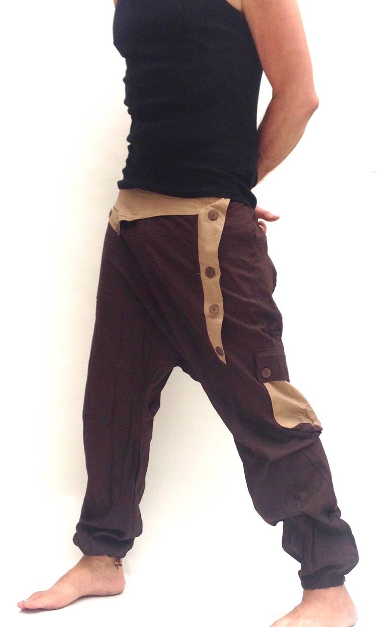drop crotch cargo pants