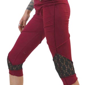 Pixie leggings yoga pants hippie clothes yoga leggings hippie leggings  Festival leggings  pixie elf Goa Psy Trance workout pants