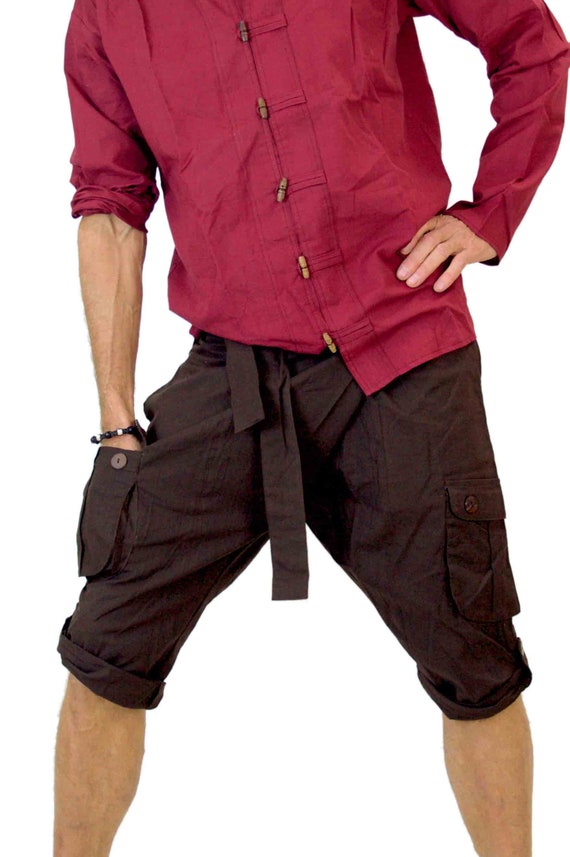 Pantalon de pêcheur thaï psy trance vêtements Post Etsy