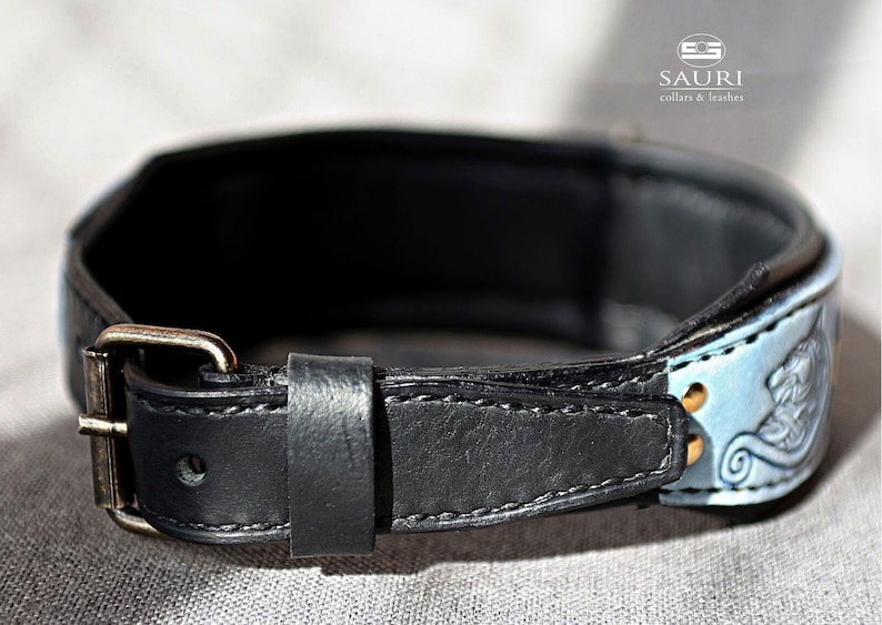 FENRIR Wolf Themed Dog Collar Designer Dog Collar With Etsy