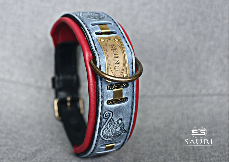 FENRIR Wolf Themed Dog Collar Designer Dog Collar With Etsy