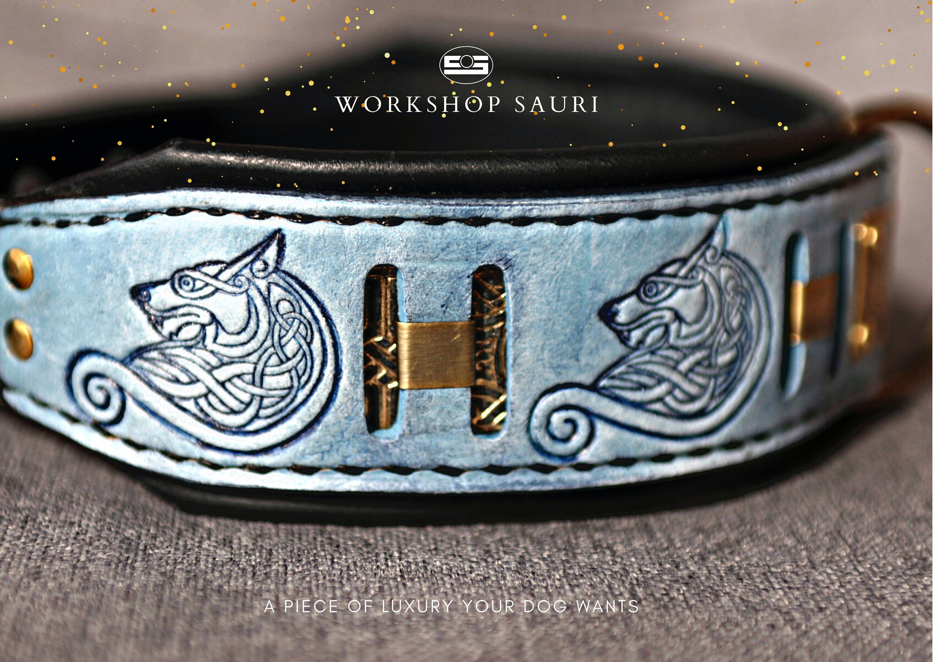 designer dog collar uk