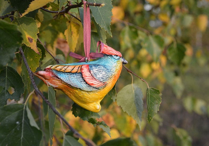 birds by Elena Balaksheva by Dollena SET \u0441hristmas decorations 3 items