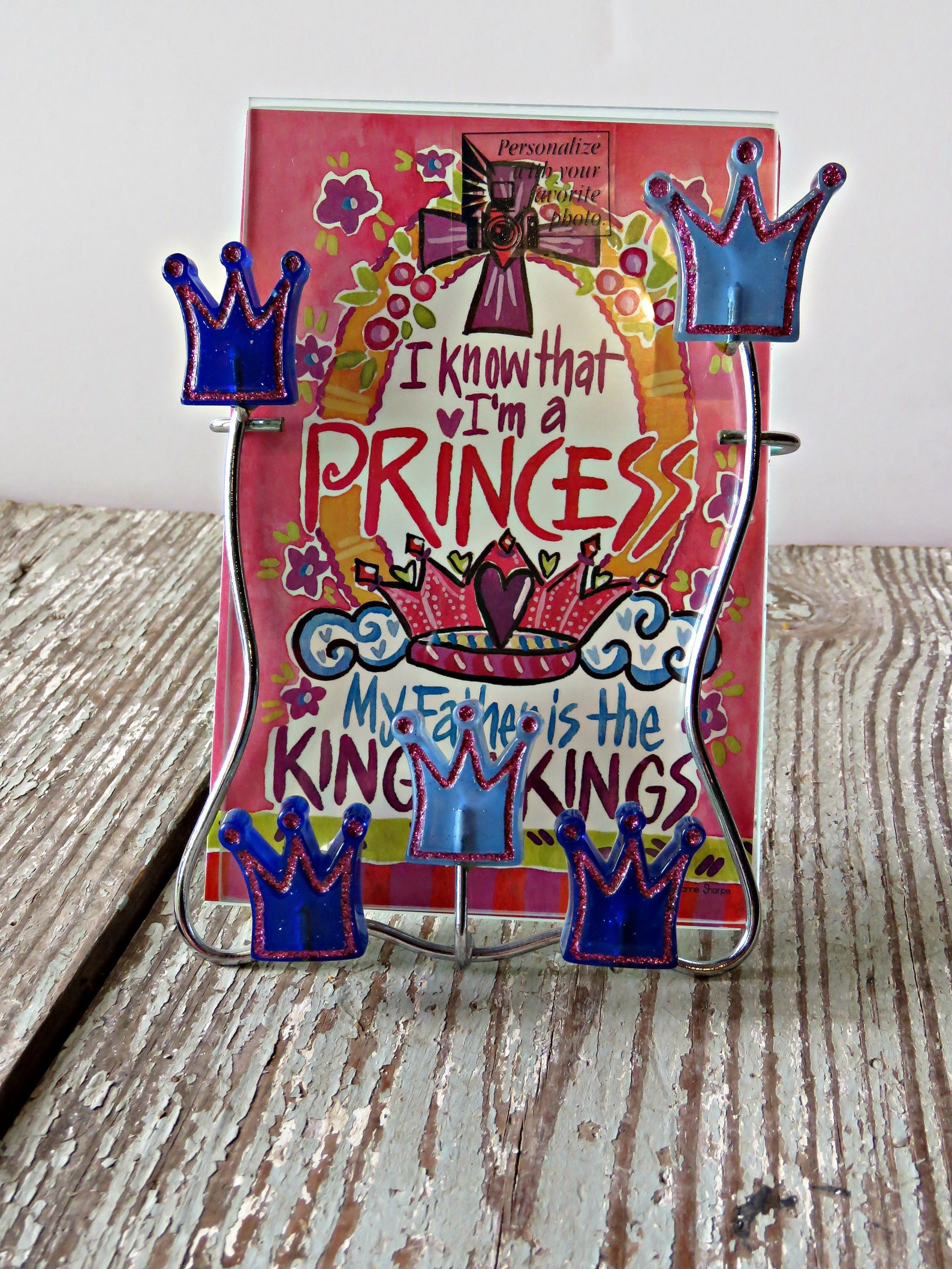 Vintage King of Kings Photo Frames Crown Framed Your Choice Etsy