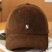 see more listings in the Corduroy baseball cap section