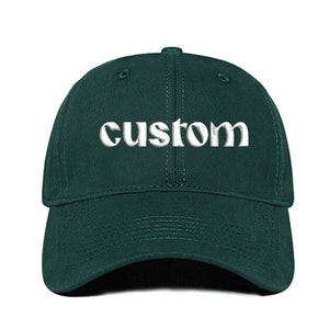 Custom Caps Pure Cotton caps Embroidery Logo Embroidered Text Solid Colour Personalised caps Party caps bachelorette Multiple Hat Colors