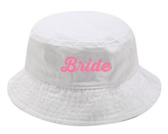 Custom Bucket Hats Outdoor Hats Wedding Hats Party Hats Family Hats Het maken van de hoed van een foto Personalisatie Cotton Cowboy Hat Bride