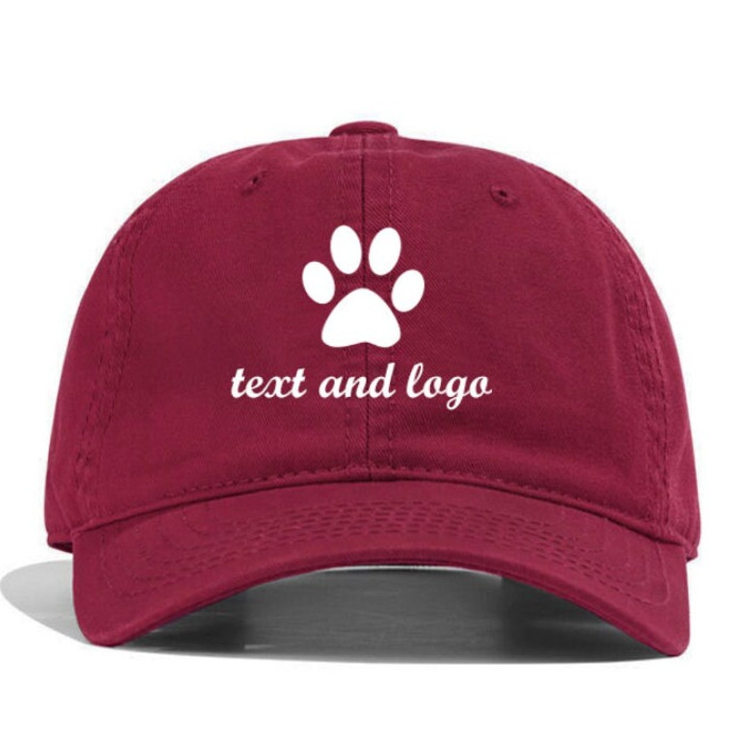Custom Cap Pure Cotton Hat Embroidery Logo Embroidered Text Solid