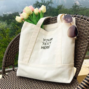 Personalisierte Namen Tragetaschen Bestickte Tragetasche Brautjungfer Geschenk Strandtasche Monogramm Tasche Canvas Tragetasche Brautjungfer Tasche 24072701