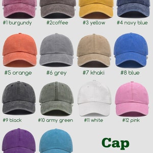 Custom dad hats Embroidery Caps Soft Top Outdoor Washed Caps Personalised Caps Vintage Cap Dad Hats 24041501 image 6