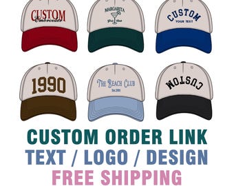 Custom order for 12 Lucky Leslie hats