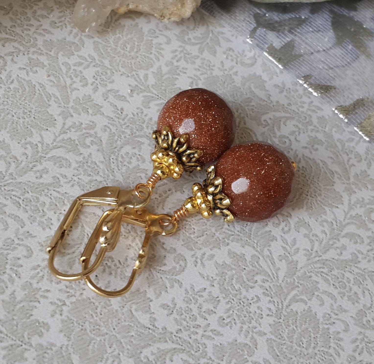 Acquista Orecchini con strass viola scintillanti Orecchini pendenti con gancio smaltato Orecchini pendenti Regalo di nozze per l'amante in Italia a partire da 1.57